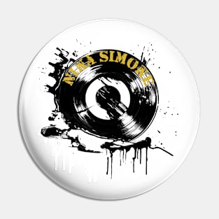 Splash Vinyl - Nina Simone Pin