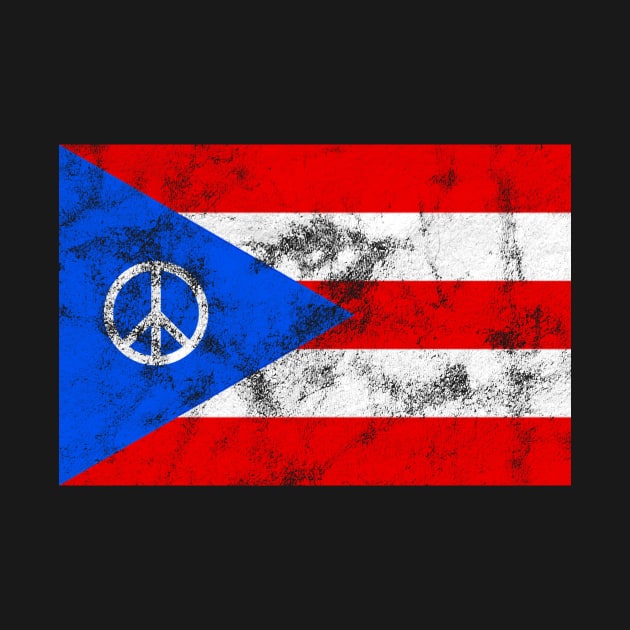 Puerto Rican Peace Flag Puerto Rico Pride by PuertoRicoShirts