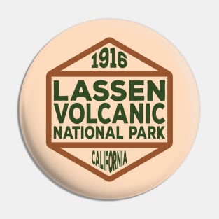 Lassen Volcanic National Park badge Pin