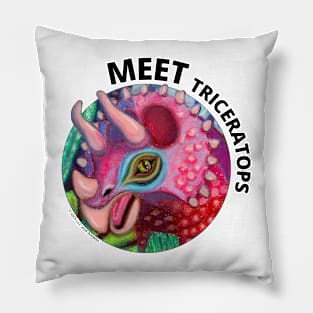 Jurassic World Meet Triceratops Pillow