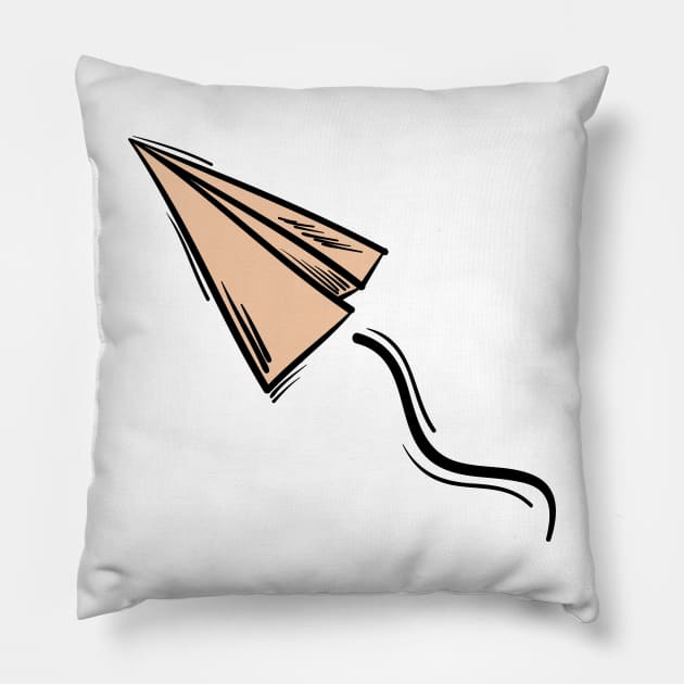 Paper Plane Pillow by Weldi - 33 Studio Design