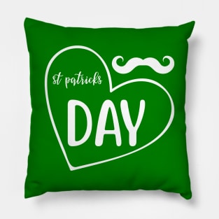 Love St Patricks Day Pillow