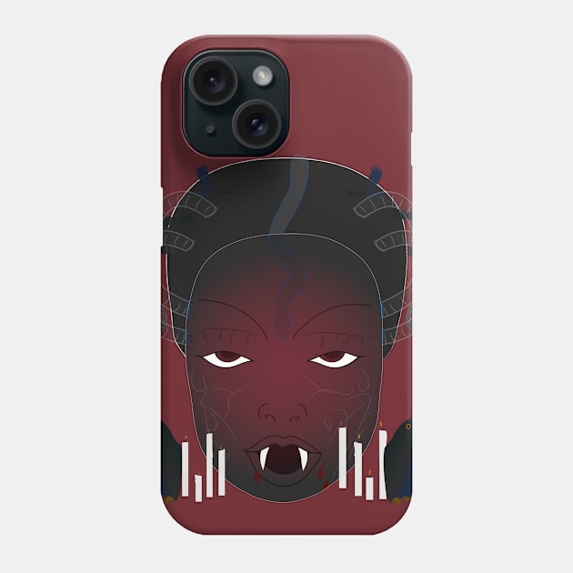 Alien Vamp Phone Case by DannysRemakeRemodel