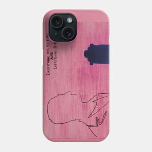 9th Doctor Silhouette Phone Case