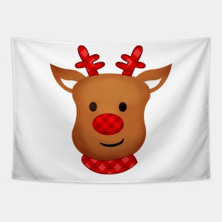 Cute Reindeer Christmas Tapestry