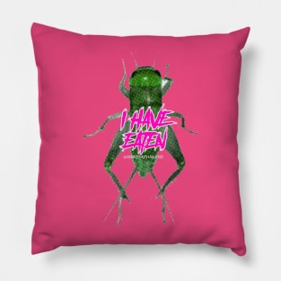 I have eaten CRICKET BUG Pillow