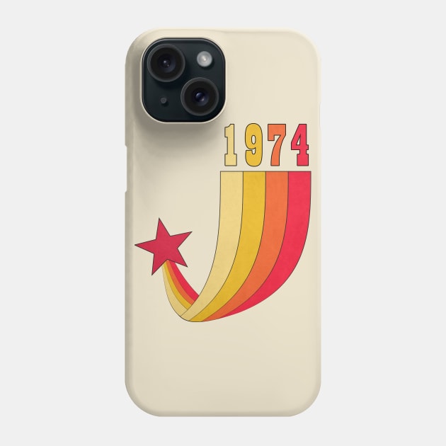 Vintage 1974 Phone Case by Nerd_art