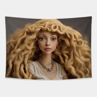 Shakira hair Tapestry