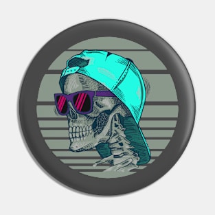 Cool Skull Pin