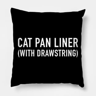 Cat Pan Liner (with drawstring) Pillow