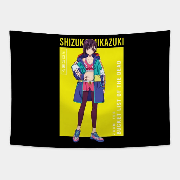 Zom 100 Bucket List of the Dead - Shizuka Mikazuki Tapestry by Youvokai Wear