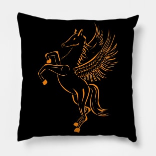 Flying Horse Pillow