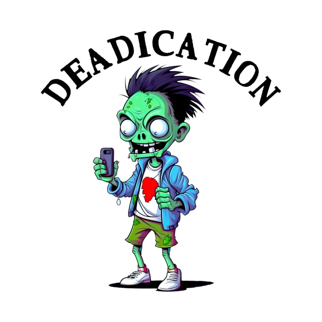 Zombie Smart Phone Deadication #1 by Butterfly Venom