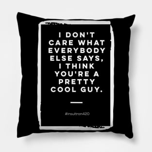 Offensive Funny insultron #2 Pillow