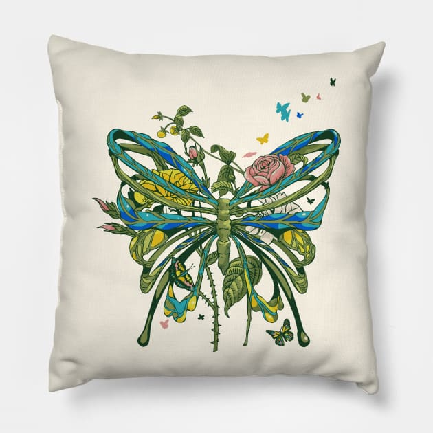 Lifeforms Pillow by huebucket