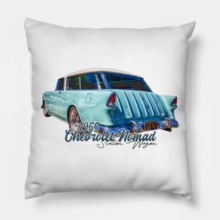 1955 Chevrolet Nomad Station Wagon Pillow