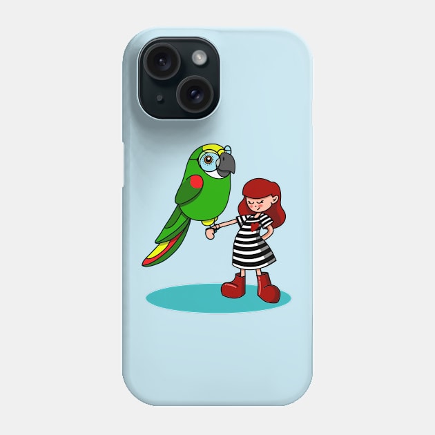 MY BEST FRIEND PEDRO Phone Case by MAYRAREINART