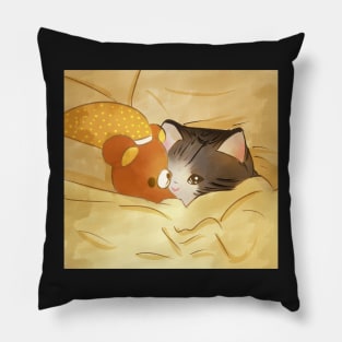 Crying Cat Meme Pillow