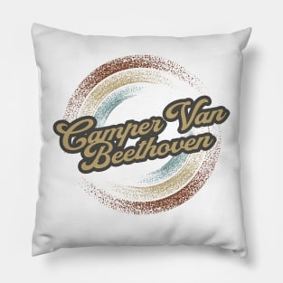 Camper Van Beethoven Circular Fade Pillow