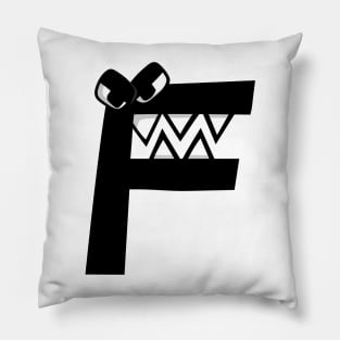 F | Alphabet Lore Pillow