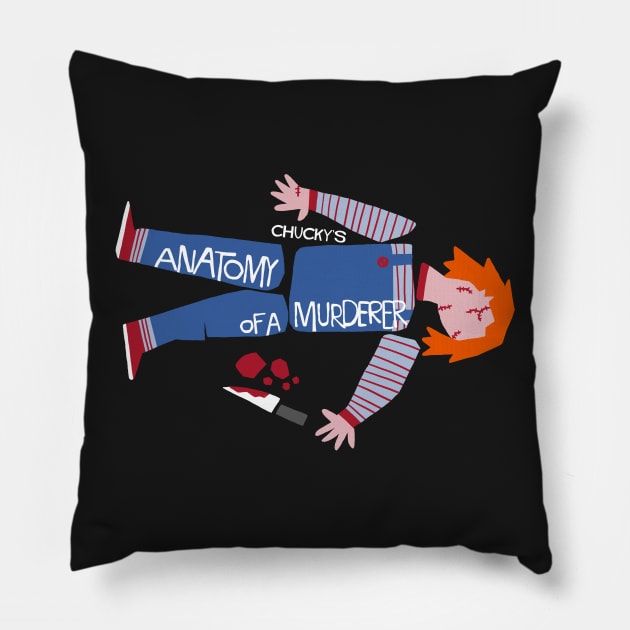 Anatomy of Chucky Pillow by paulagarcia