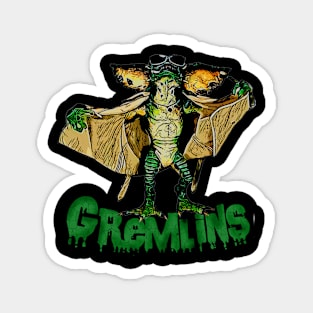 Gremlins Unleash Mischief: The Flasher Limited Edition T-Shirt Magnet