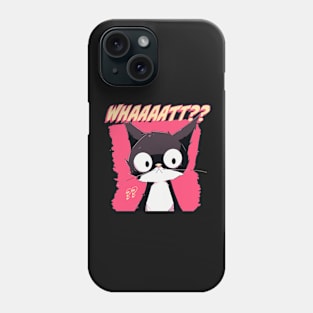 Oblivious Funny Cat Phone Case