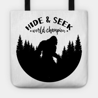 Bigfoot Hide And Seek World Champion Tote