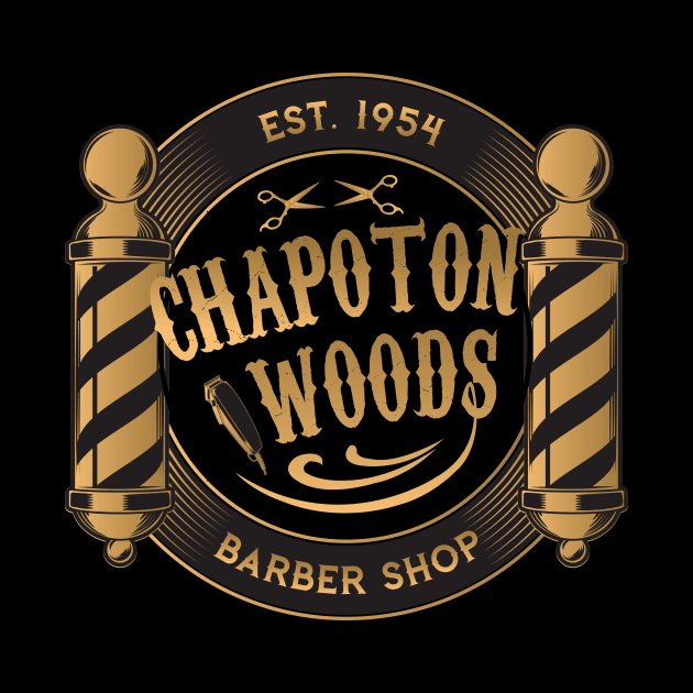 Chapoton Woods Barber Shop by onestarguitar