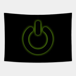 Power Button Tapestry