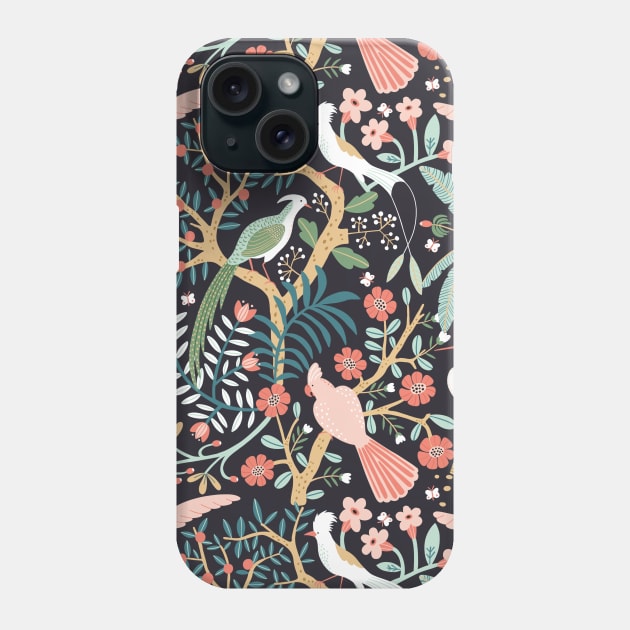 Exotic Birds Phone Case by Tania Garcia