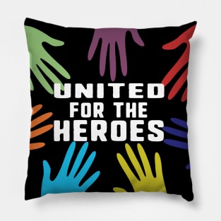 united for the heroes Pillow