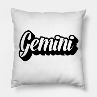 Gemini Zodiac // Coins and Connections Pillow