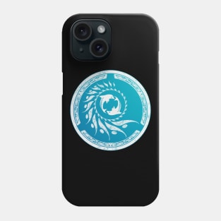 Twin Dolphin Nautilus Tribal Phone Case