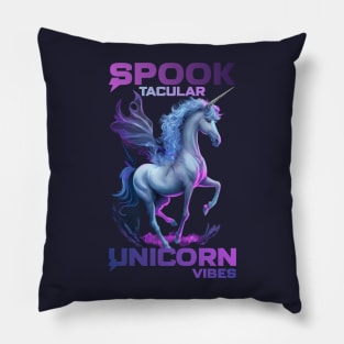 halloween unicorn Pillow