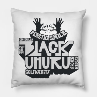 Harmony Echoes: Celebrating the Legacy of Black Uhuru Pillow