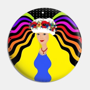 Spring Goddess - Marina Pin