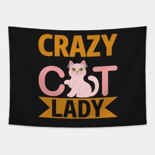 Crazy Cat Lady Tapestry