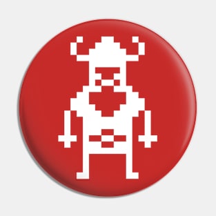 Pixel Viking Pin