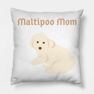 Maltipoo Mom Pillow