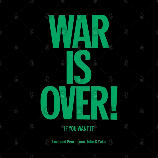 War is Over - John Lennon & Yoko Ono by Boogosh