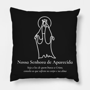 Our Lady of Aparecida (Nossa Senhora da Conceição Aparecida) 12W Pillow