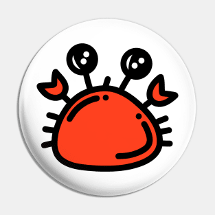 Cute crab Pin