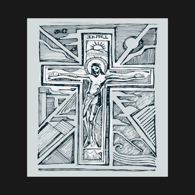 Jesus Christ Cross illustration by bernardojbp