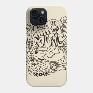 Doodle Music Phone Case