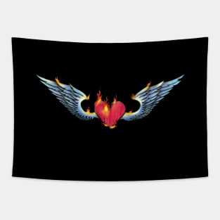 Fire Heart Tapestry