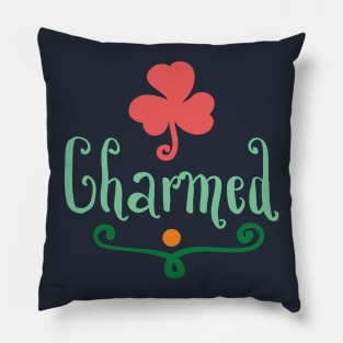 Charmed - Lucky Charm Saint Patrick's Day Pillow