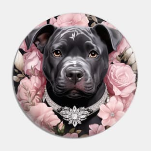 Blue Nose Pit Bull Pin