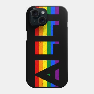 LGBT Rainbow Pride Flag Ally Phone Case