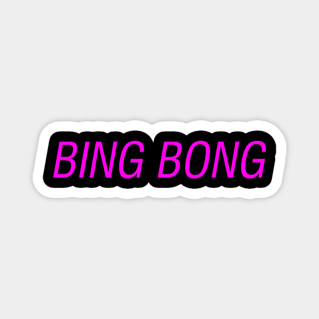 BING BONG [Elijah & Christine] Magnet by iamjudas